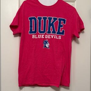 Gildan Pink Duke Blue Devils Short Sleeve Tee